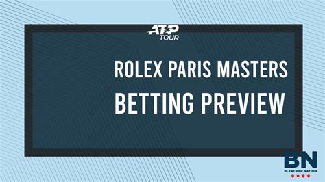 paris masters bookmakers|2023 Rolex Paris Masters Odds & Betting Overview .